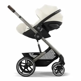 Kinder-Buggy Balios S Lux Kinderwagen - Kollektion 2025/2026, Mit Sitzeinheit und Einkaufskorb (10 kg), ab Geburt - 4 Jahre (22 kg) von Cybex in Beige – Produktfoto 5 von 6