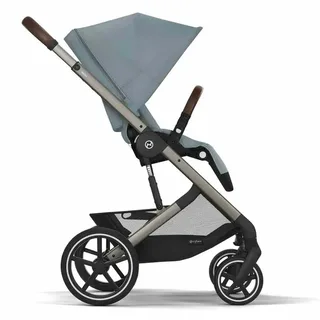 Kinder-Buggy Balios S Lux Kinderwagen - Kollektion 2025/2026, Mit Sitzeinheit und Einkaufskorb (10 kg), ab Geburt - 4 Jahre (22 kg) von Cybex in Grau – Produktfoto 6 von 6