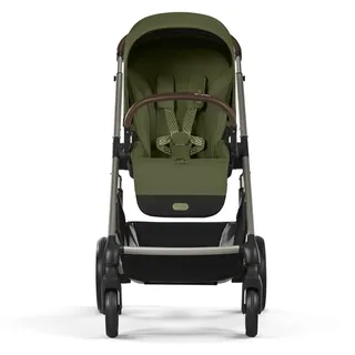 Kinder-Buggy Balios S Lux Kinderwagen - Kollektion 2025/2026, Mit Sitzeinheit und Einkaufskorb (10 kg), ab Geburt - 4 Jahre (22 kg) von Cybex in Grün – Produktfoto 3 von 6