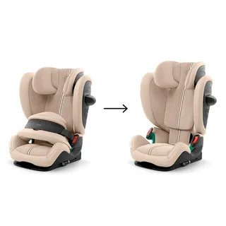 Kindersitz PALLAS G3 de Cybex en Beige, 40,5 × 59,5 × 59 mm – photo produit 6 sur 6