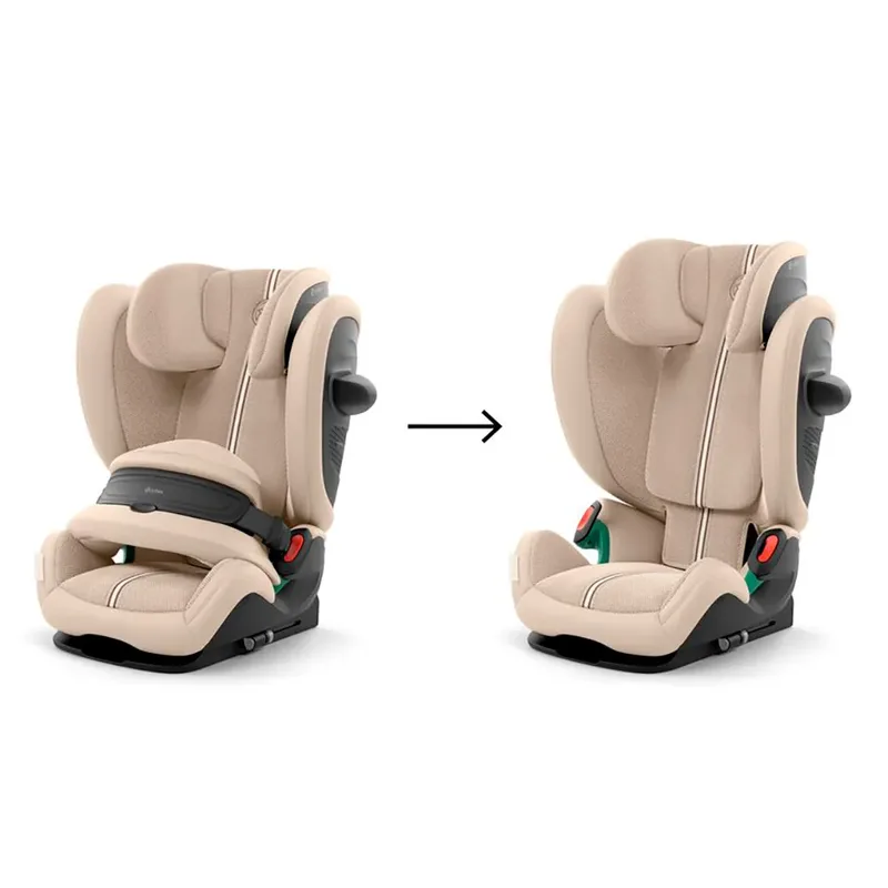 Kindersitz PALLAS G3 de Cybex en Beige, 40,5 × 59,5 × 59 mm – photo produit 6 sur 6