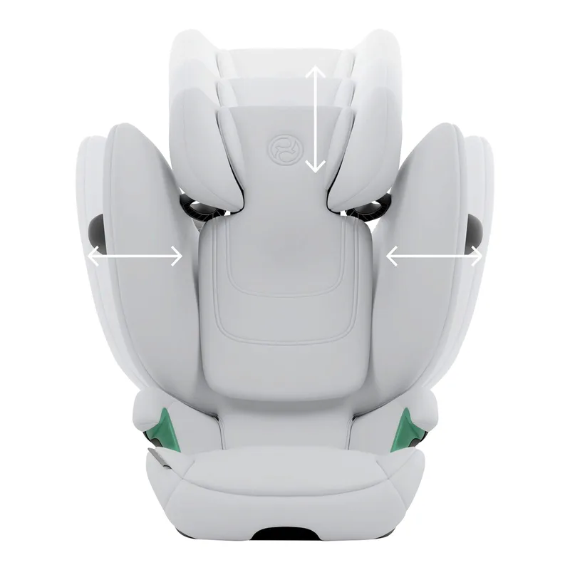 Kindersitz SOLUTION G2 I-FIX von Cybex in Grau, 59 × 38 × 55 mm – Produktfoto 2 von 3