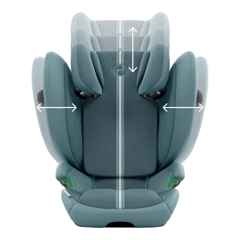 Kindersitz SOLUTION G2 I-FIX by Cybex in Light blue, 59 × 38 × 55 mm – product photo 2 of 3