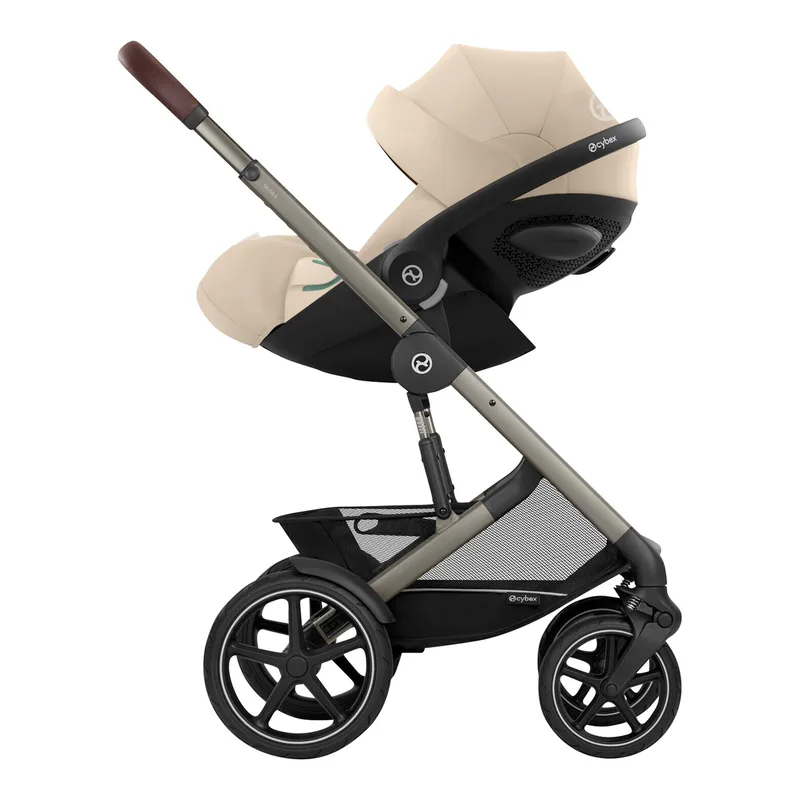 Kinderwagen Talos S Lux by Cybex in Beige, 91 × 60,5 × 110 mm – product photo 2 of 3