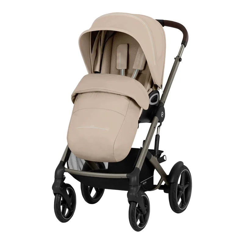 Kinderwagen Talos S Lux by Cybex in Beige, 91 × 60,5 × 110 mm – product photo 1 of 3
