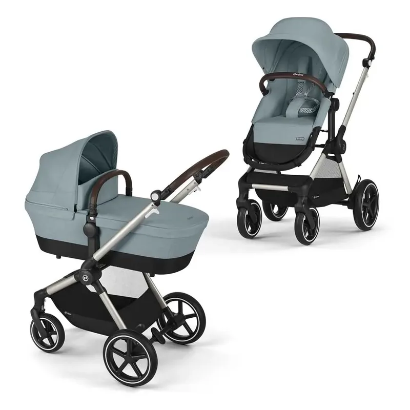 Kombi-Kinderwagen Cybex EOS Lux Kinderwagen 2-in-1 von Cybex in Beige – Produktfoto 3 von 6