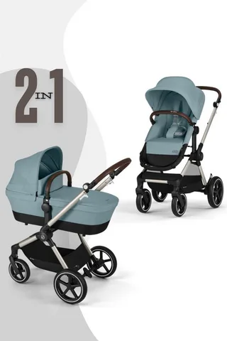 Kombi-Kinderwagen Cybex EOS Lux Kinderwagen 2-in-1 von Cybex in Beige – Produktfoto 1 von 6