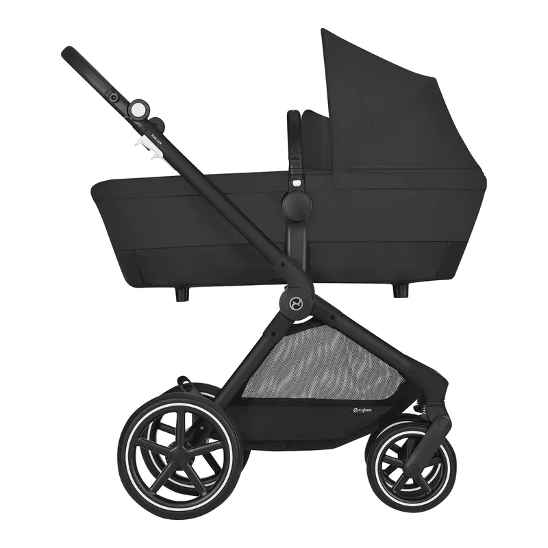 Kombikinderwagen EOS LUX de Cybex en Noir, 85 × 61 × 116 mm – photo produit 1 sur 3