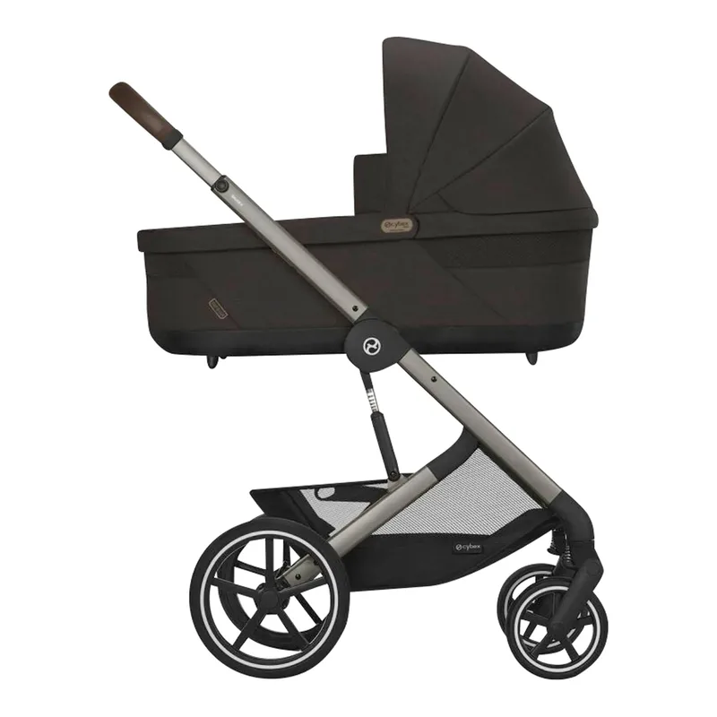 Zwillings- und Kinderwagen Geschwisterwagen Gazelle S von Cybex in Braun – Produktfoto