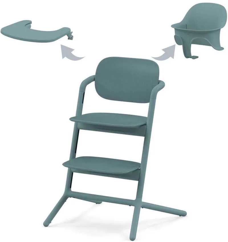 Lemo Kinderstoel 3-in-1 Set från Cybex i Stone Blue – produktbild