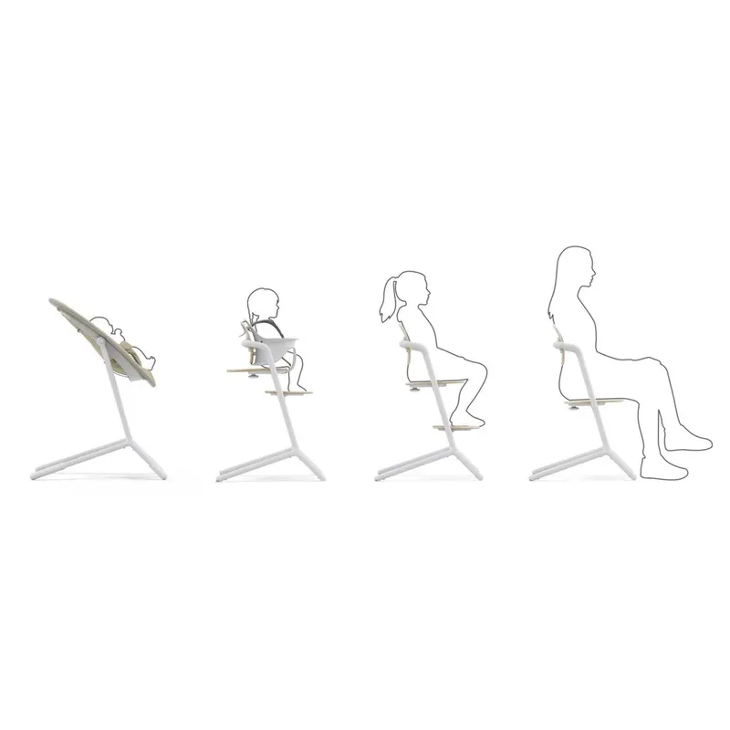 Lemo Kinderstoel von Cybex in Sand White – Produktfoto 2 von 6