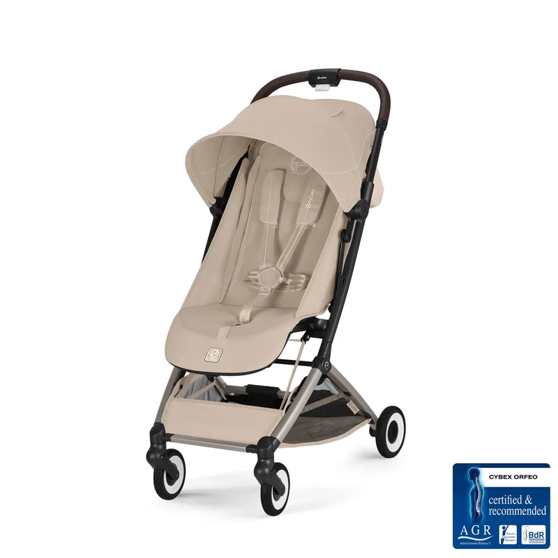 Orfeo - Buggy - 2026 - Geschikt voor handbagage by Cybex in Almond Beige – product photo 2 of 4