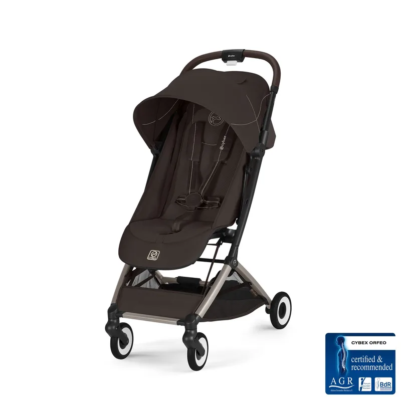 Orfeo - Buggy - 2026 - Geschikt voor handbagage by Cybex in Chocolate Brown – product photo 2 of 4