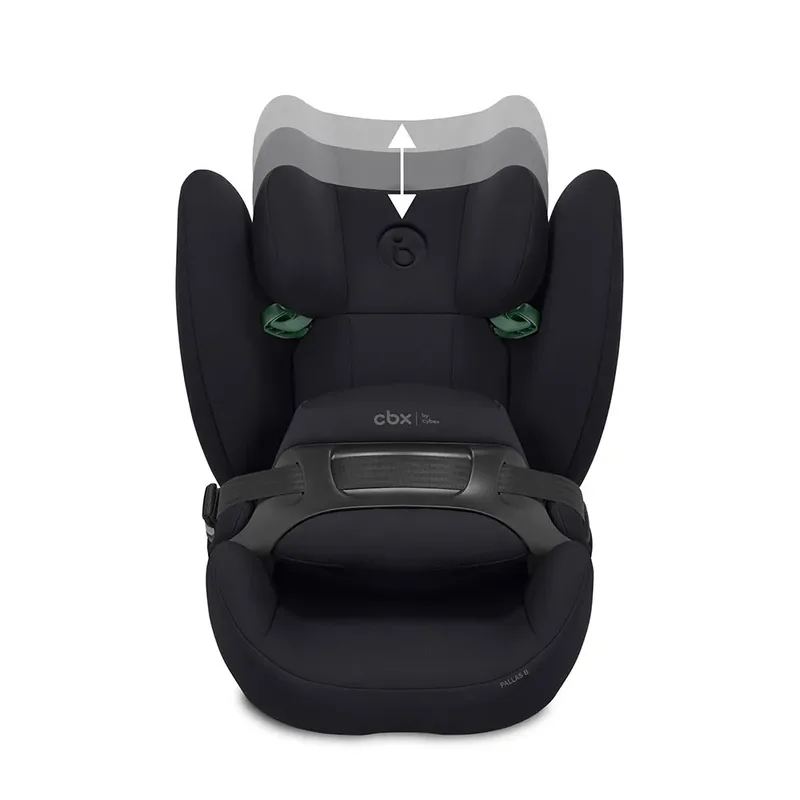 pallas B i-fix - autostoel 76cm - 150cm (groep 1-2-3) - isize by Cybex in Volcano Black – product photo 6 of 6