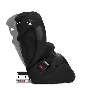 Pallas B3-fix Isize - Autostoel groep 1-2-3 - 76cm tot 150cm de Cybex en Noir – photo produit 4 sur 6