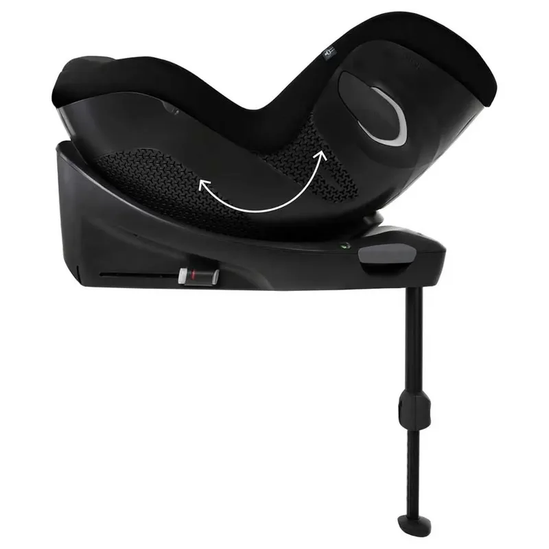Sirona Gi - Autostoeltje - Plus bekleding - Moon Black von Cybex in Moon Black (plus bekleding) – Produktfoto 5 von 6
