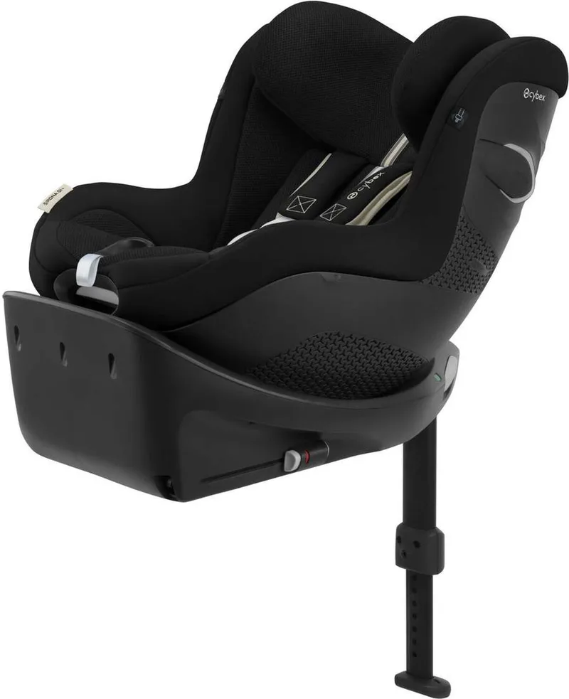 Sirona Gi - Autostoeltje - Plus bekleding - Moon Black de Cybex en Moon Black (plus bekleding) – photo produit