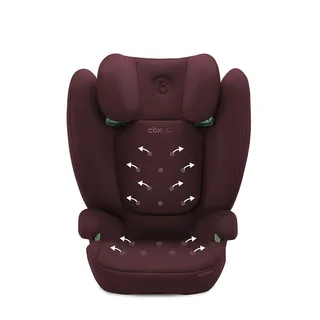 Solution B i-Fix autostoel 100-150 cm | 15-50 kg | i-Size by Cybex in Red – product photo 5 of 6