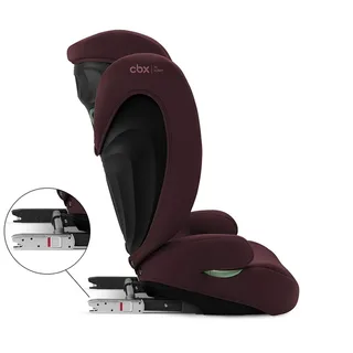 Solution B i-Fix autostoel 100-150 cm | 15-50 kg | i-Size by Cybex in Red – product photo 3 of 6