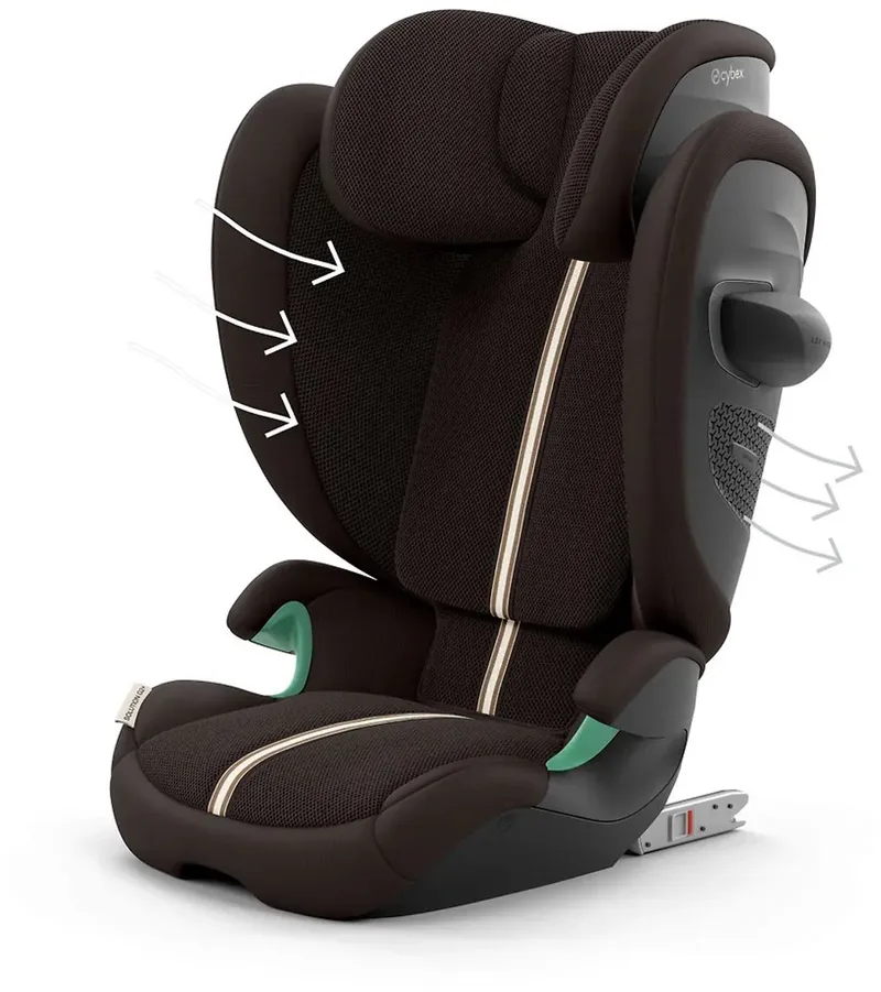 Solution G2 - Autostoeltje - Chocolate Brown (plus) från Cybex i Chocolate Brown (plus) – produktbild
