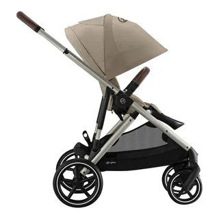 Zwillings- und Kinderwagen Geschwisterwagen Gazelle S von Cybex in Beige – Produktfoto 2 von 3