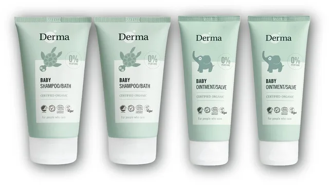 Baby pakket - 2 x shampoo & lichaam + 2 x billenzalf