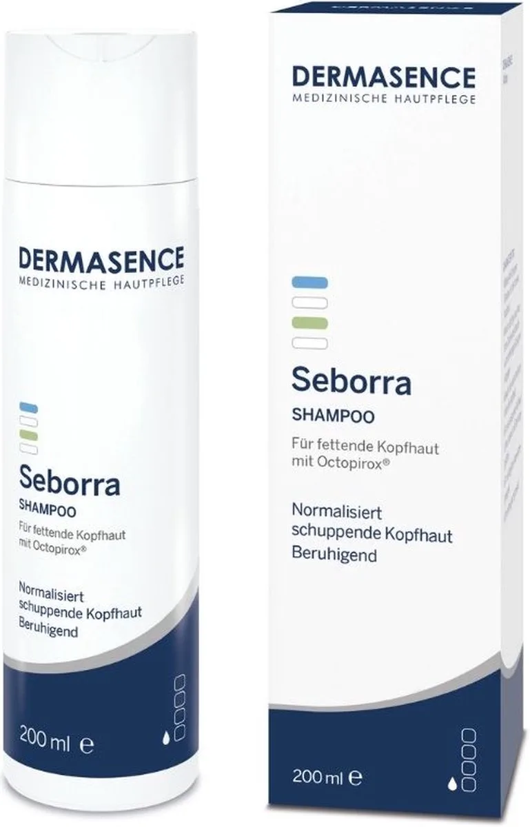 DERMASENCE Seborra Shampoo normalisiert schuppende Kopfhaut für fettende Kopfhaut, 200 ml Shampoo de Derma – photo produit