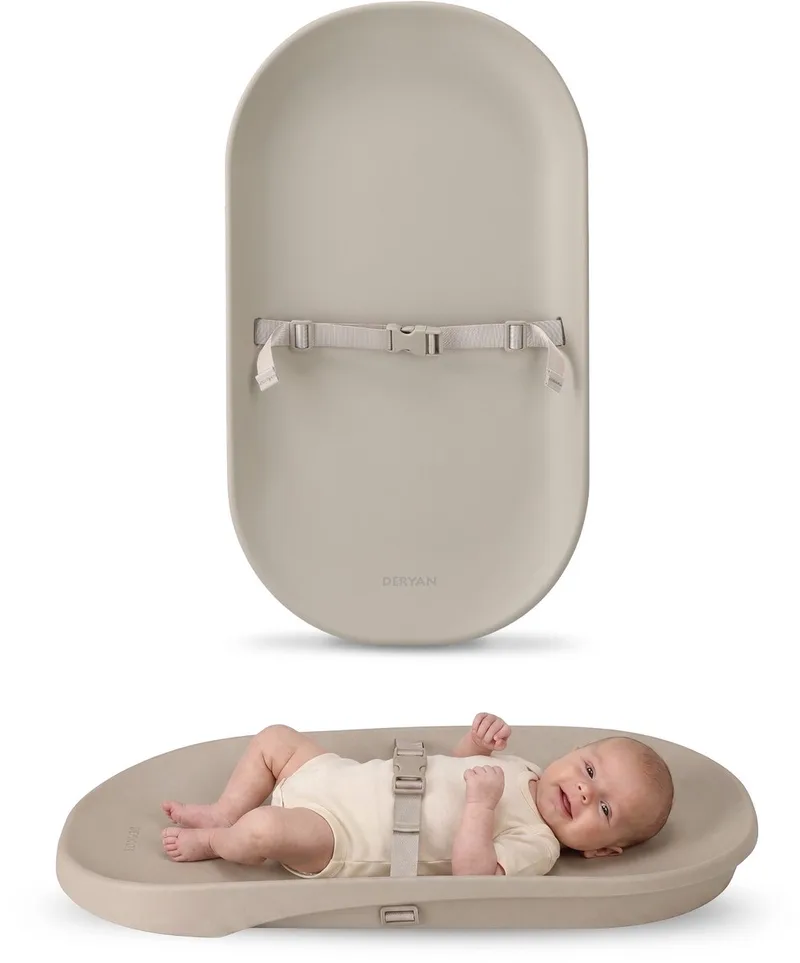 Aankleedkussen Changing Pad - Waterdicht & Comfortabel by Deryan in Taupe – product photo