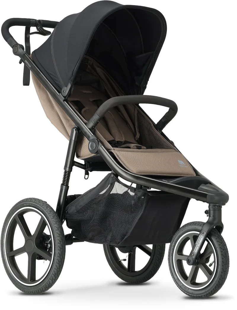 Bolt hardloop kinderwagen - Jogging buggy - Muggennet van Deryan in Hazel – productfoto