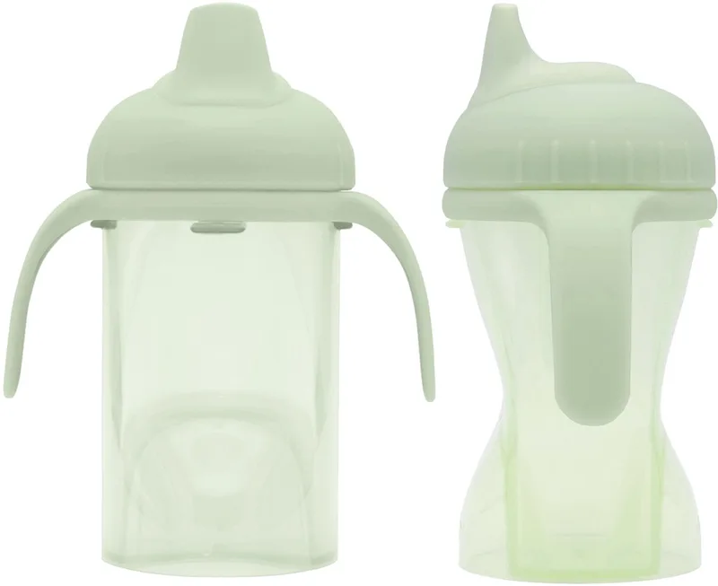 Antilek tuitbeker - 250 ml - 2 Stuks van Difrax in Groen – productfoto