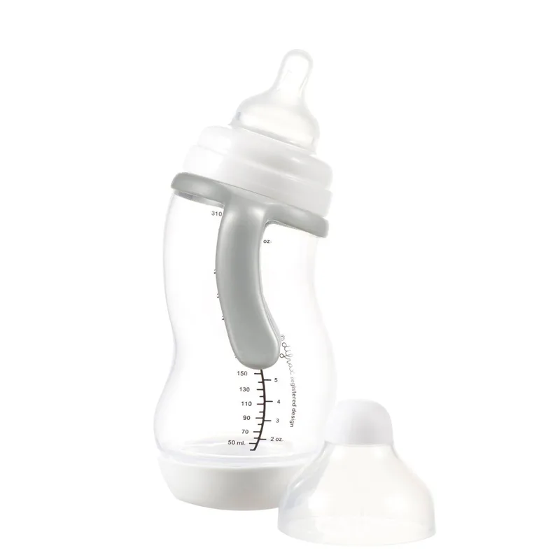Babyfles Papfles - 310 ml - 1 Stuk - S-fles - Anti Koliek von Difrax in Weiß – Produktfoto 2 von 3