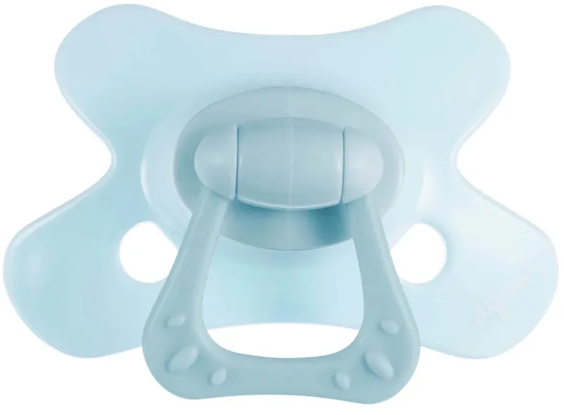 Dental Uni Fopspeen - Anatomisch - 12+ Mnd - Lichtblauw van Difrax in Blauw – productfoto