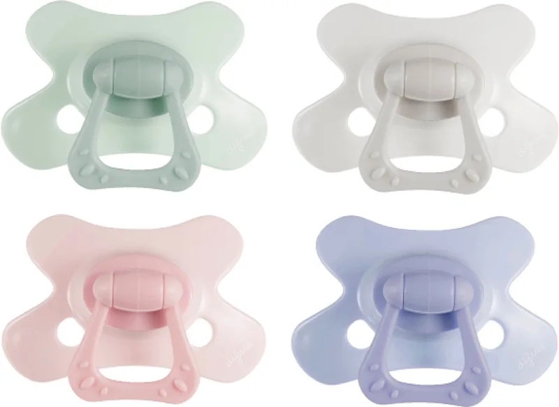 Difrax 20+ Maanden Natural Fopspeen - 1 Stuk van Difrax in Groen, Wit, Roze, Paars – productfoto