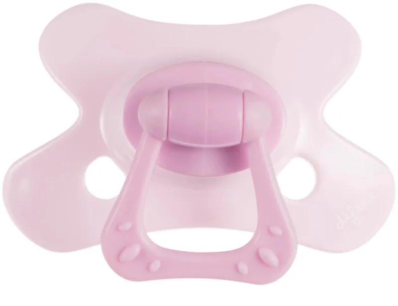 Fopspeen Dental 12+ mnd Coral Pink van Difrax – productfoto