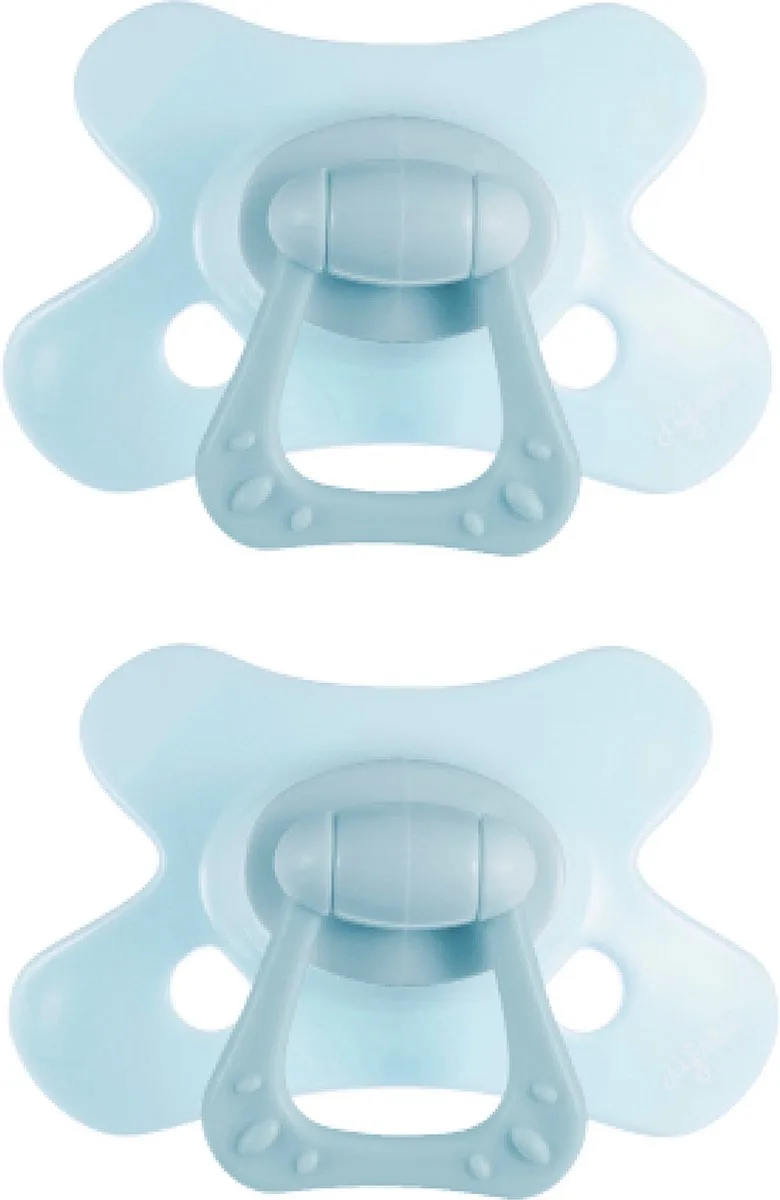Fopspeen Dental - 12 tot 18 Maanden - 2 Stuks by Difrax in Light blue – product photo