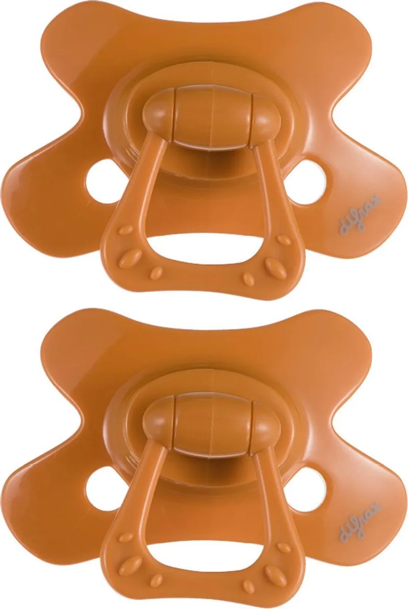 Fopspeen Dental - 12 tot 18 Maanden - 2 Stuks by Difrax in Orange – product photo