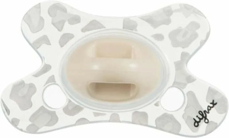 Fopspeen Natural - 0-6 maanden - Ocean/Lavender/Bubble gum/Vanilla van Difrax in Wit – productfoto