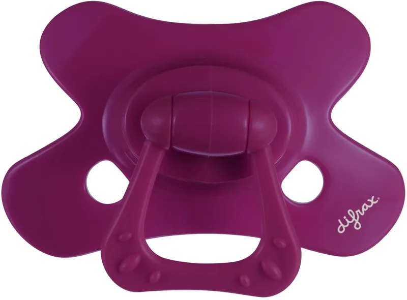 Fopspeen - Natural - 12+ maanden - Siliconen - 1 stuk de Difrax en Wildberry – photo produit