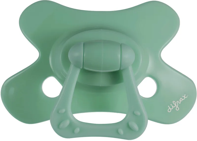 Fopspeen - Natural - 12+ maanden - Siliconen - Sage - 1 stuk van Difrax in Meerkleurig – productfoto