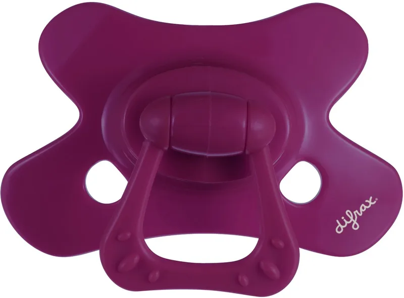 Fopspeen - Natural - 20+ maanden - Siliconen - Wildberry - 1 stuk by Difrax in Multicolour – product photo