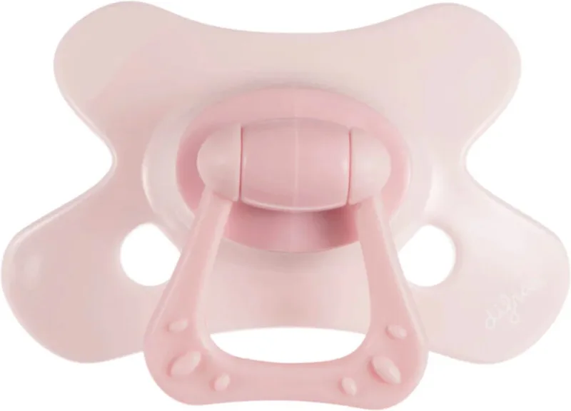 Fopspeen Natural 20+ mnd van Difrax in Roze – productfoto