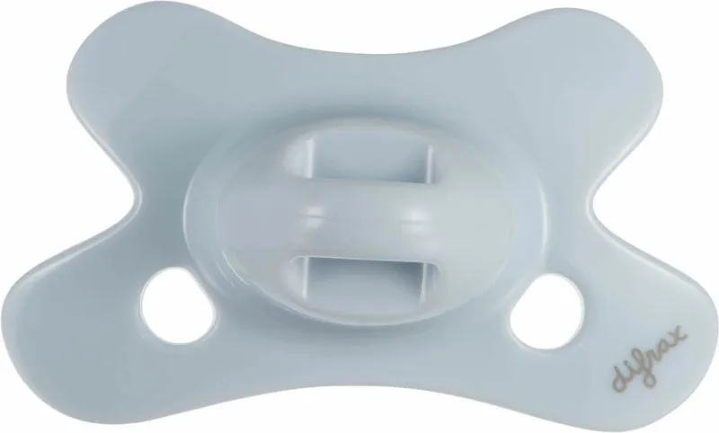 Fopspeen - Natural & Pure - 0/6 Maanden - Ice van Difrax in Ice blue – productfoto