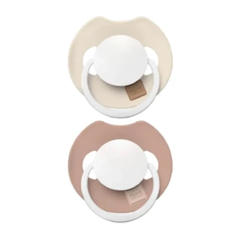 Fopspeen Prime Glow Dynamic 6-18 mnd Ivory Blush 2 stuks van Difrax – productfoto