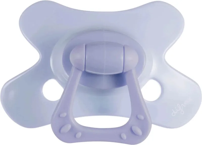 Fopspeen Uni Edelsteen Lilac Amethyst Naturel 6mnd+ van Difrax in Paars – productfoto