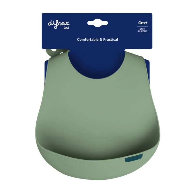 Lovi Siliconen Slab Pistachio de Difrax – photo produit