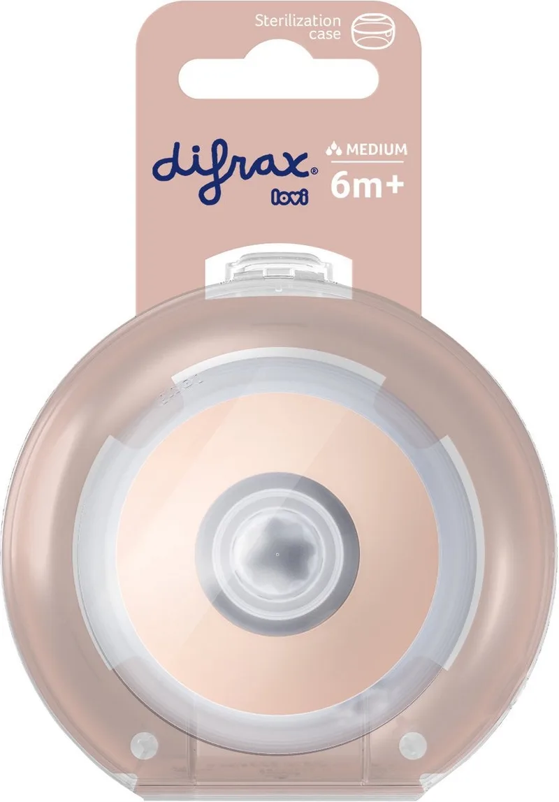 Mammafeel tétine Cross-Cut +6m 1 pièce de Difrax – photo produit 3 sur 3
