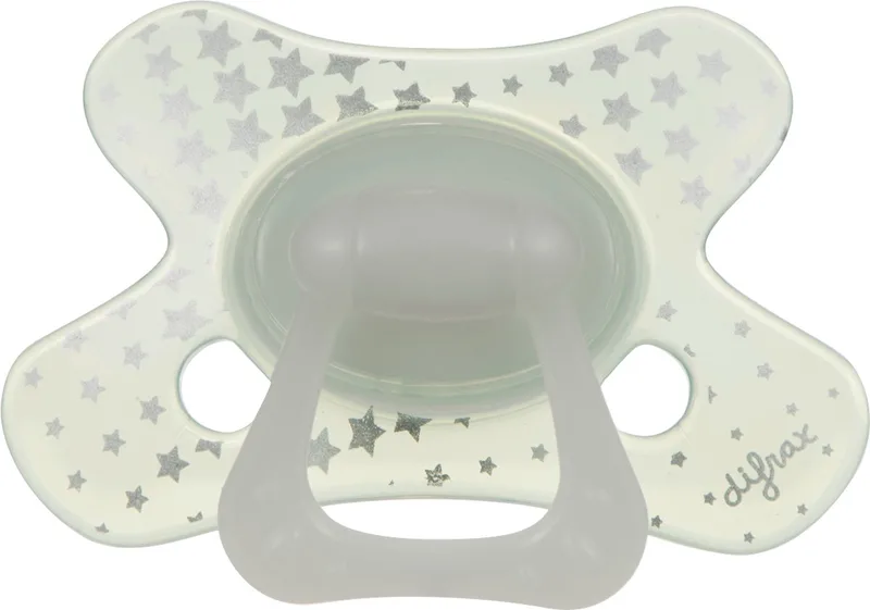 Natural Speen - 12+ Maanden - 1 stuk van Difrax in Glow in the Dark – productfoto