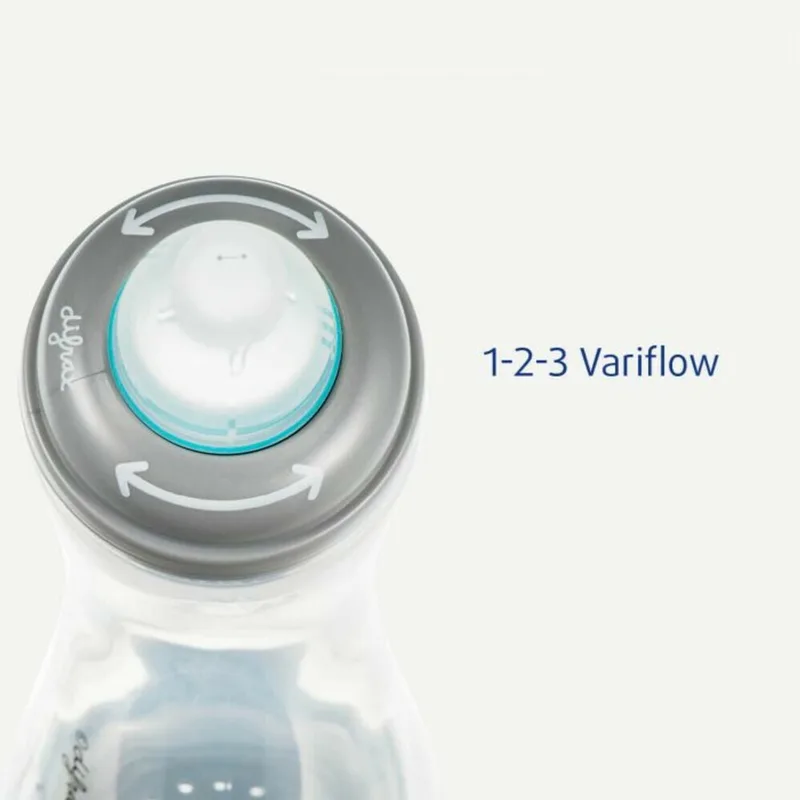 S-Fles Natural 1-2-3 Doseer - 2 x 250 ml - Voordeelverpakking från Difrax i 1-2-3 Doseer – produktbild