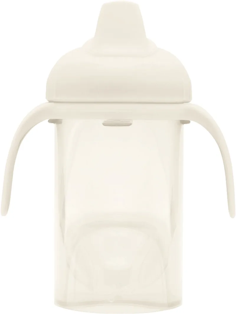 Tuitbeker Drinkbeker - 250 ml - 6+ Maanden - 1 stuk de Difrax en Beige – photo produit