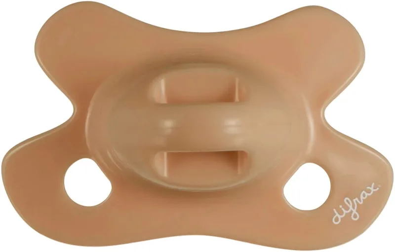 Uni Fopspeen - Rond - -2/+2 Mnd van Difrax in Caramel – productfoto